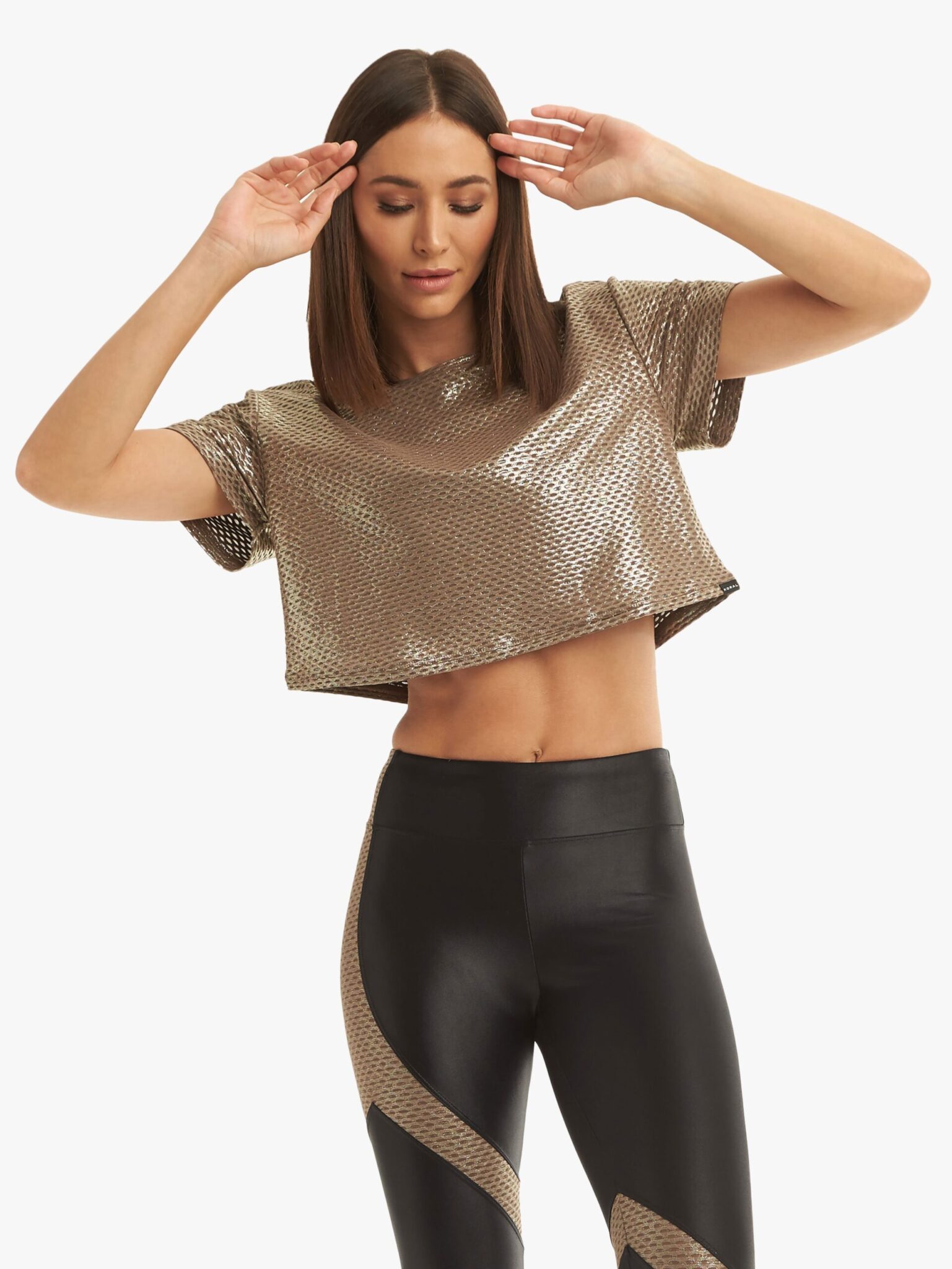 Terrain Netz Crop Top