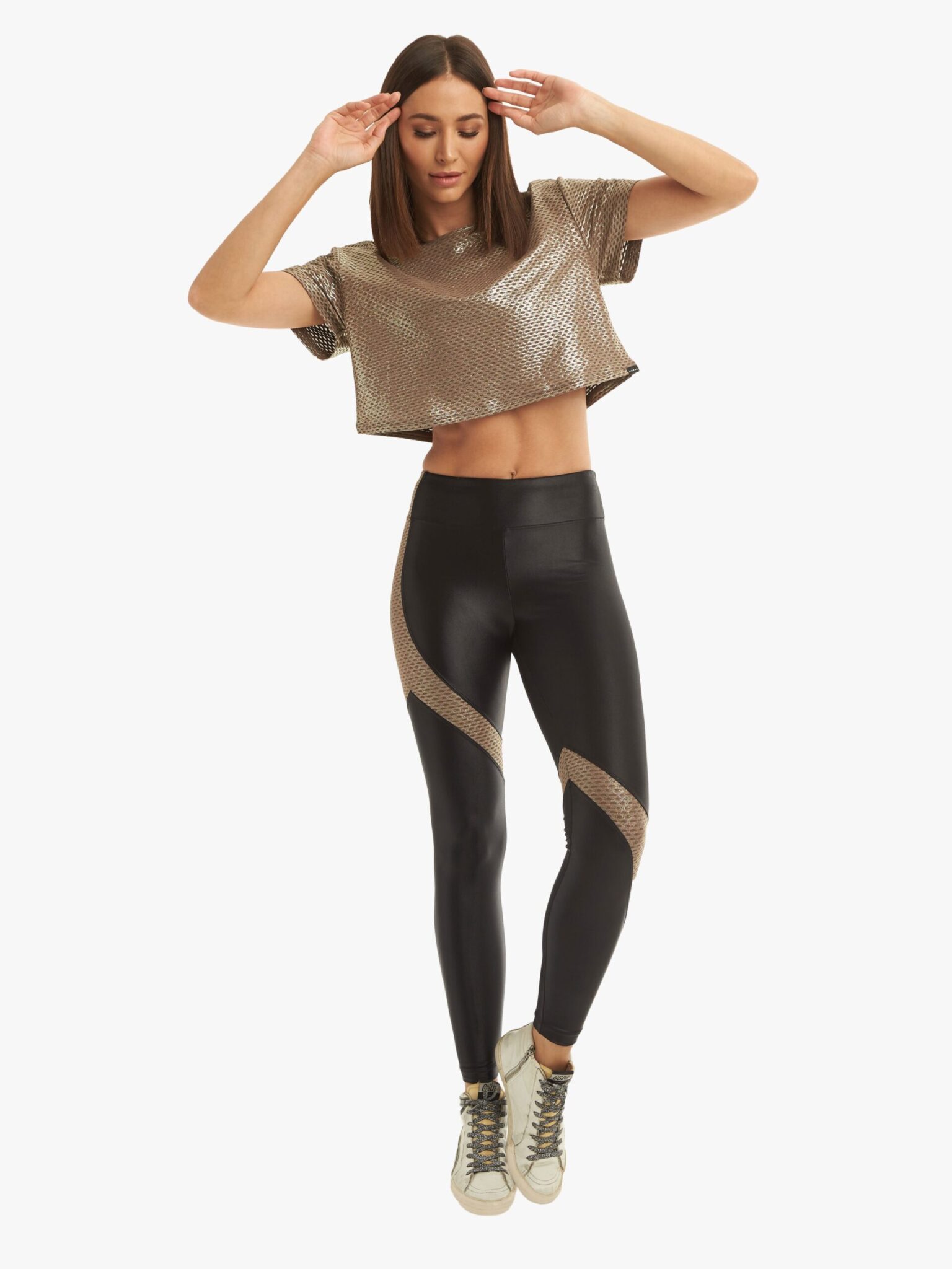 Terrain Netz Crop Top - Image 4