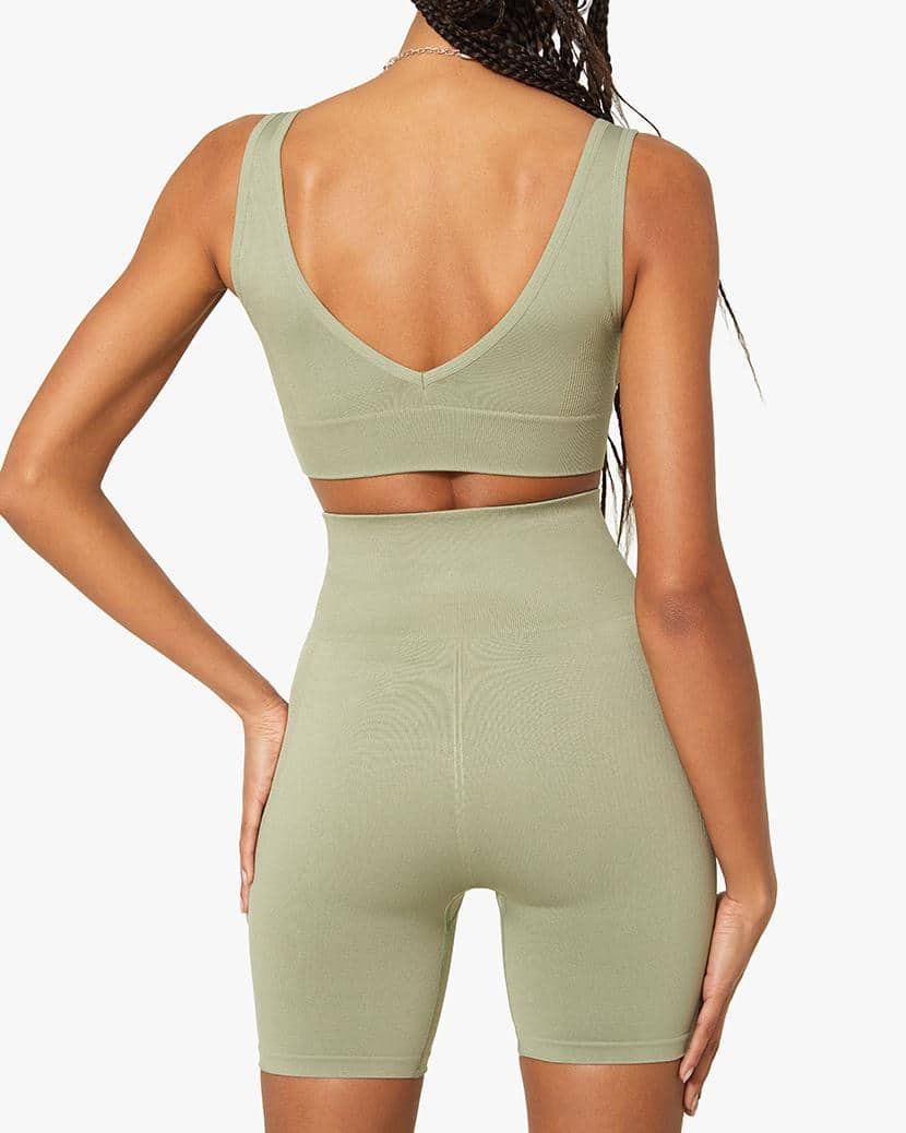 V-Neck Bra Top - Image 4