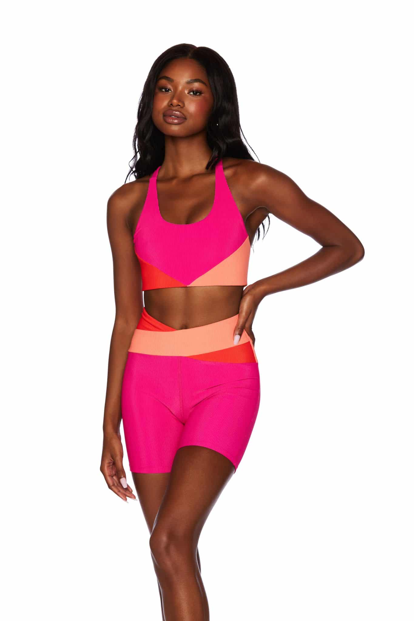 Cora Short Magenta Coral