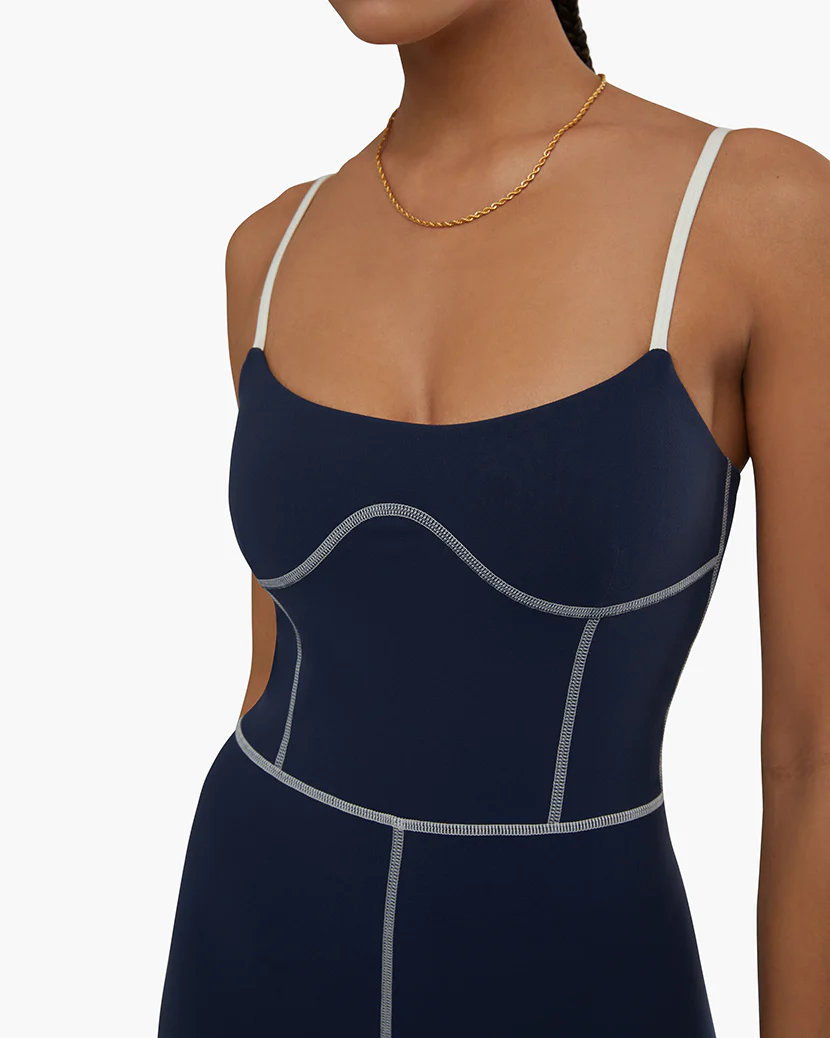 Silhouette Ankle Flare Jumpsuit