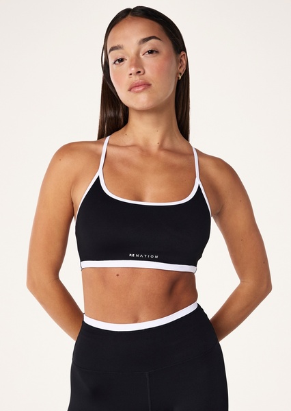 Fundamental Sports Bra In Black
