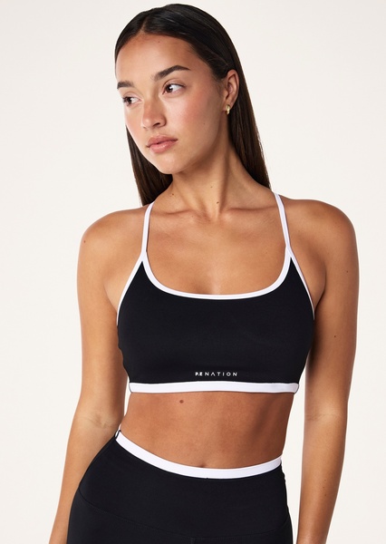 Fundamental Sports Bra In Black - Image 3