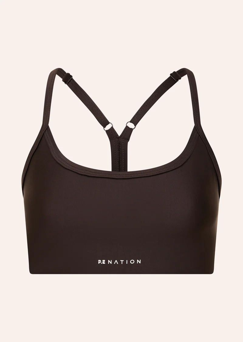 Fairmont Sports Bra In Espresso - Image 4